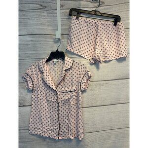 J. Bloom By Jonquil Montego Pink Floral Pajama Set Size XS